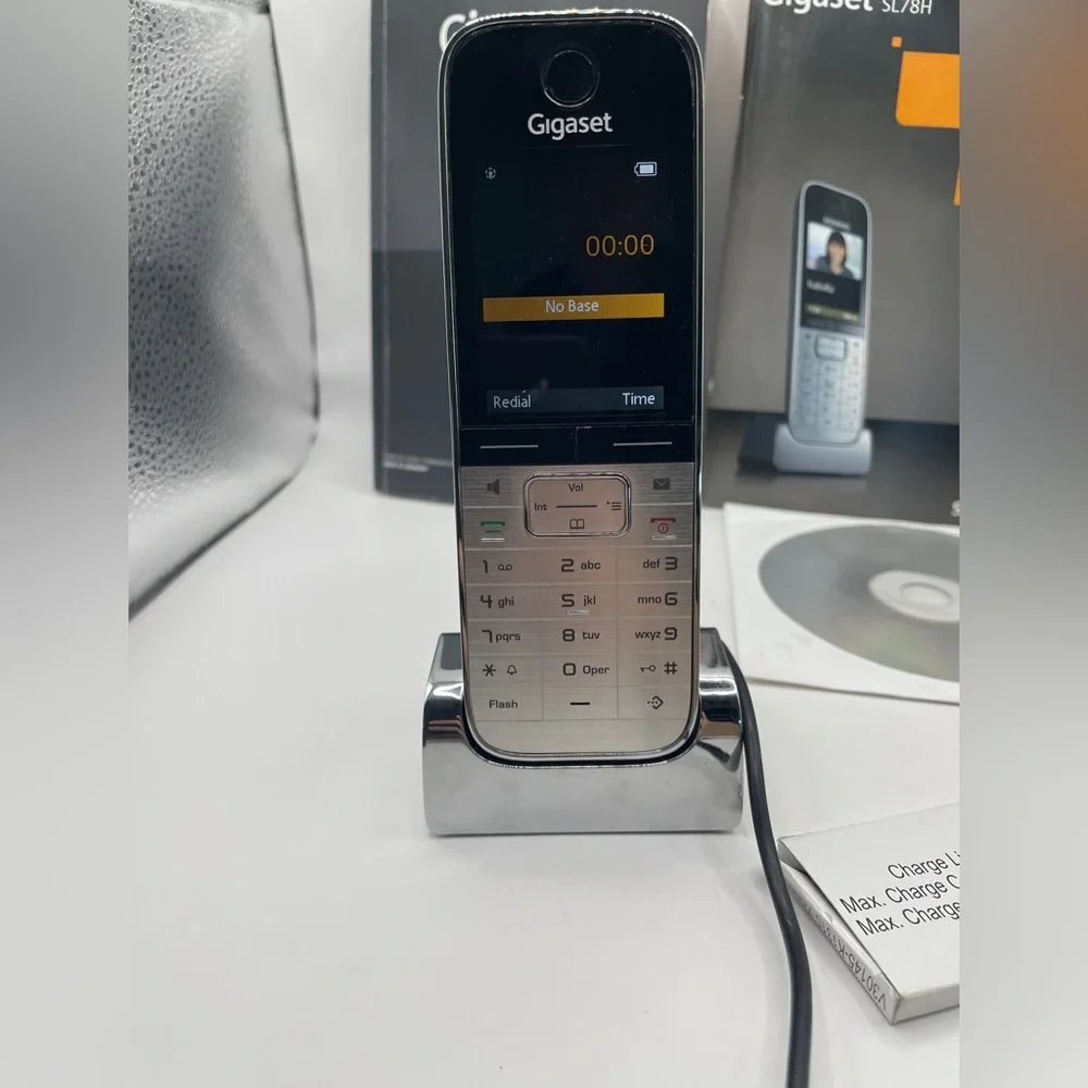 Black Cordless Phone